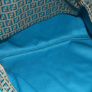 FENDI Zucchino Canvas Mamma Baguette Tote Bag Green Auth 150817-11