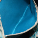 FENDI Zucchino Canvas Mamma Baguette Tote Bag Green Auth 150817-21