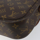 LOUIS VUITTON Monogram Saint Cloud GM Shoulder Bag M51242 LV Auth 150826-12