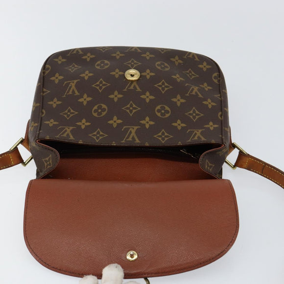 LOUIS VUITTON Monogram Saint Cloud GM Shoulder Bag M51242 LV Auth 150826