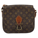 LOUIS VUITTON Monogram Saint Cloud GM Shoulder Bag M51242 LV Auth 150826-2