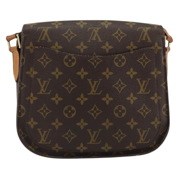 LOUIS VUITTON Monogram Saint Cloud GM Shoulder Bag M51242 LV Auth 150826