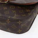 LOUIS VUITTON Monogram Saint Cloud GM Shoulder Bag M51242 LV Auth 150831-10