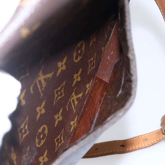 LOUIS VUITTON Monogram Saint Cloud GM Shoulder Bag M51242 LV Auth 150831