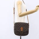 LOUIS VUITTON Monogram Saint Cloud GM Shoulder Bag M51242 LV Auth 150831-26