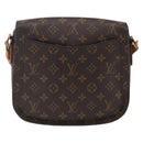 LOUIS VUITTON Monogram Saint Cloud GM Shoulder Bag M51242 LV Auth 150831-3