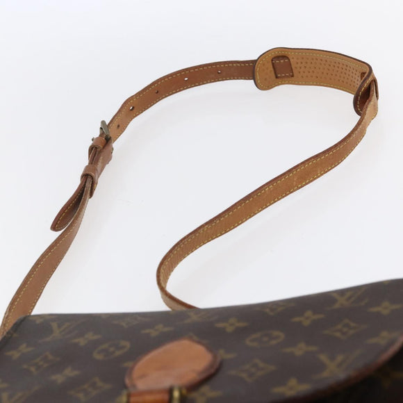LOUIS VUITTON Monogram Saint Cloud GM Shoulder Bag M51242 LV Auth 150831