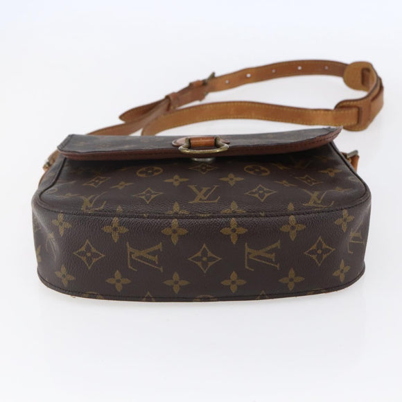 LOUIS VUITTON Monogram Saint Cloud GM Shoulder Bag M51242 LV Auth 150831