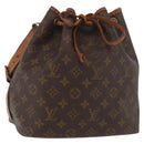 LOUIS VUITTON Monogram Petit Noe Shoulder Bag M42226 LV Auth 150832-1