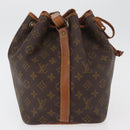 LOUIS VUITTON Monogram Petit Noe Shoulder Bag M42226 LV Auth 150832-5