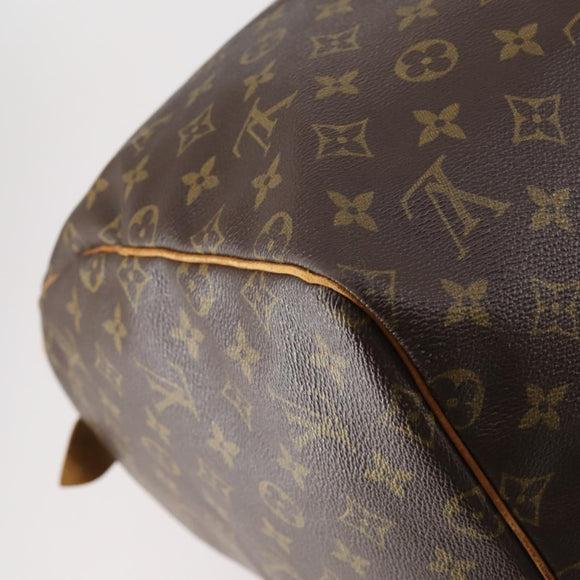 LOUIS VUITTON Monogram Keepall 55 Boston Bag M41424 LV Auth 150835