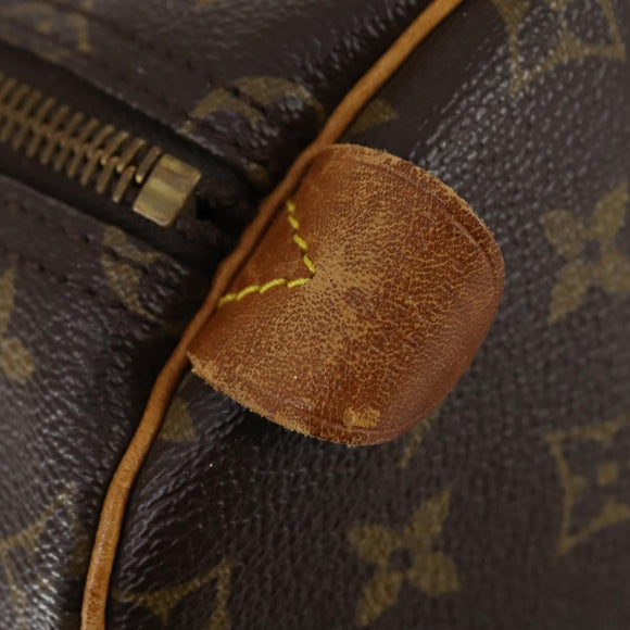 LOUIS VUITTON Monogram Keepall 55 Boston Bag M41424 LV Auth 150835