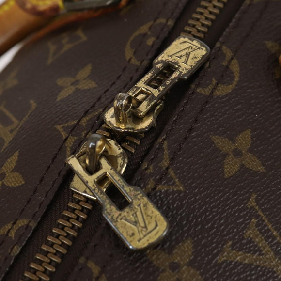 LOUIS VUITTON Monogram Keepall 55 Boston Bag M41424 LV Auth 150835