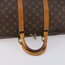 LOUIS VUITTON Monogram Keepall 55 Boston Bag M41424 LV Auth 150835-7