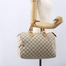 LOUIS VUITTON Damier Azur Speedy 30 Hand Bag N41533 LV Auth 150836-21