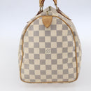 LOUIS VUITTON Damier Azur Speedy 30 Hand Bag N41533 LV Auth 150836-3