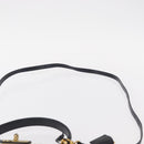 MCM Logogram Vicetos Hand Bag PVC Leather 2way White Gold Auth 150837-10