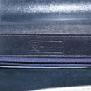 MCM Logogram Vicetos Hand Bag PVC Leather 2way White Gold Auth 150837-22