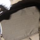 FENDI Zucca Canvas Hand Bag 2way Black Brown Auth 150838-11