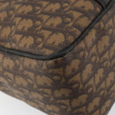 Christian Dior Trotter Canvas Chain Tote Bag PVC Romantic Navy Gold Auth 150839-16