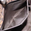 Christian Dior Trotter Canvas Chain Tote Bag PVC Romantic Navy Gold Auth 150839-21