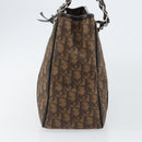 Christian Dior Trotter Canvas Chain Tote Bag PVC Romantic Navy Gold Auth 150839-4