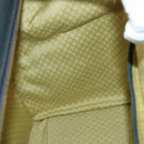 GUCCI GG Supreme Sherry Line Boston Bag PVC Navy Gold Auth 150841-20