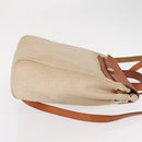 HERMES Herbag Tower Ash A Dos PM Backpack Canvas Beige Silver Auth 150848-4