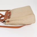 HERMES Herbag Tower Ash A Dos PM Backpack Canvas Beige Silver Auth 150848-5