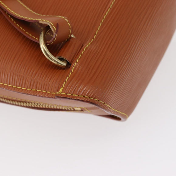 LOUIS VUITTON Epi Mabillon Backpack Zipangu Gold M52238 LV Auth 150851