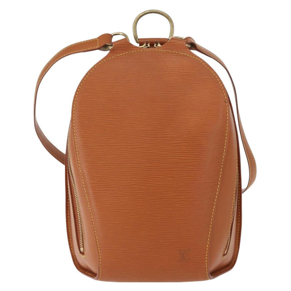 LOUIS VUITTON Epi Mabillon Backpack Zipangu Gold M52238 LV Auth 150851