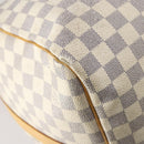 LOUIS VUITTON Damier Azur Keepall Bandouliere 55 Boston Bag N41429 Auth 150852-10