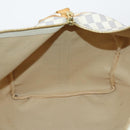 LOUIS VUITTON Damier Azur Keepall Bandouliere 55 Boston Bag N41429 Auth 150852-22