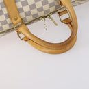 LOUIS VUITTON Damier Azur Keepall Bandouliere 55 Boston Bag N41429 Auth 150852-8