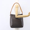LOUIS VUITTON Monogram Looping GM Shoulder Bag M51145 LV Auth 150853-26