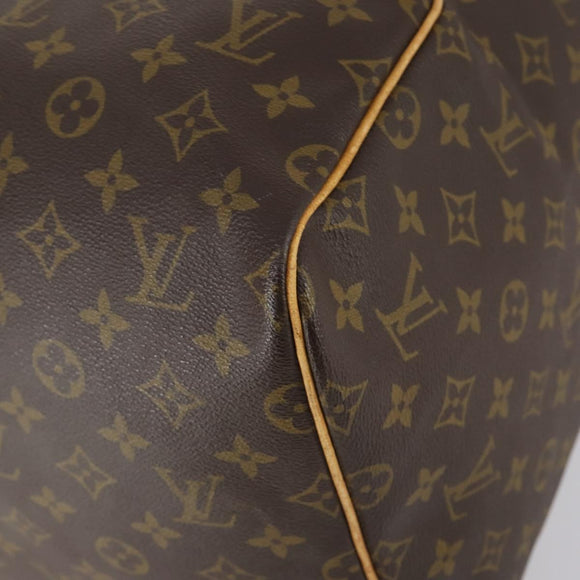 LOUIS VUITTON Monogram Keepall 55 Boston Bag M41424 LV Auth 150854