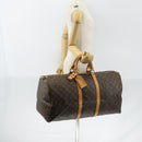 LOUIS VUITTON Monogram Keepall 55 Boston Bag M41424 LV Auth 150854-23