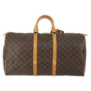LOUIS VUITTON Monogram Keepall 55 Boston Bag M41424 LV Auth 150854-2