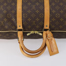LOUIS VUITTON Monogram Keepall 55 Boston Bag M41424 LV Auth 150854-7