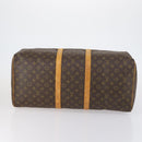 LOUIS VUITTON Monogram Keepall 55 Boston Bag M41424 LV Auth 150854-5