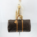 LOUIS VUITTON Monogram Keepall 60 Boston Bag M41422 LV Auth 150855-22
