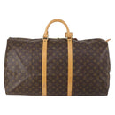 LOUIS VUITTON Monogram Keepall 60 Boston Bag M41422 LV Auth 150855-2