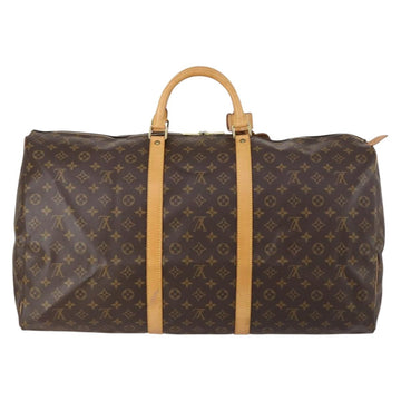 LOUIS VUITTON Monogram Keepall 60 Boston Bag M41422 LV Auth 150855 - 0