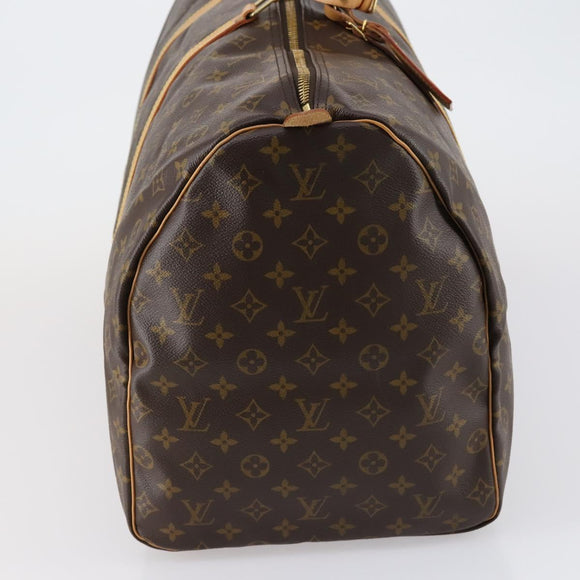 LOUIS VUITTON Monogram Keepall 60 Boston Bag M41422 LV Auth 150855