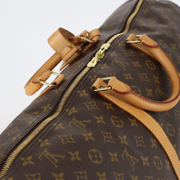 LOUIS VUITTON Monogram Keepall 60 Boston Bag M41422 LV Auth 150855