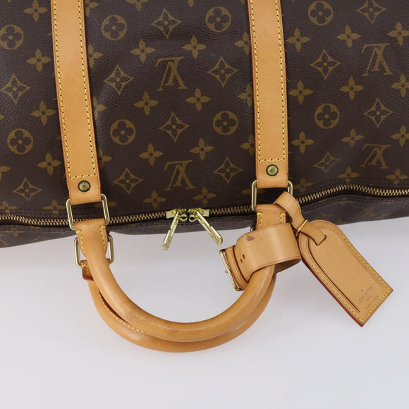 LOUIS VUITTON Monogram Keepall 60 Boston Bag M41422 LV Auth 150855