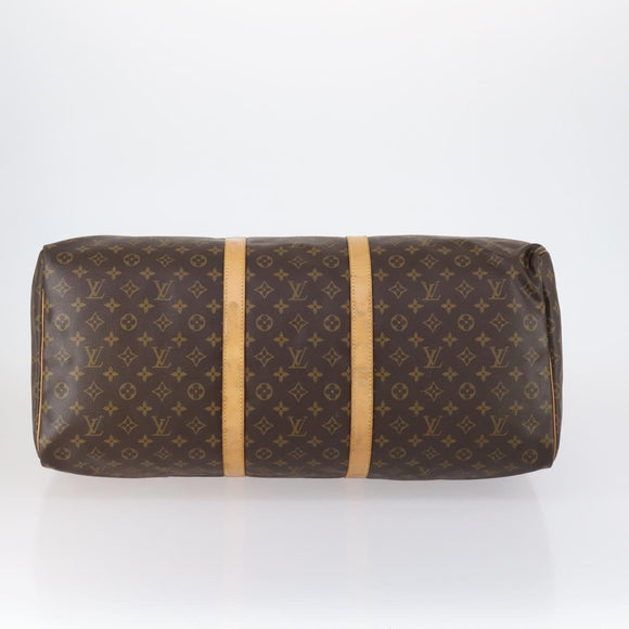 LOUIS VUITTON Monogram Keepall 60 Boston Bag M41422 LV Auth 150855