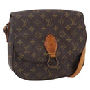 LOUIS VUITTON Monogram Saint Cloud GM Shoulder Bag M51242 LV Auth 150856-1
