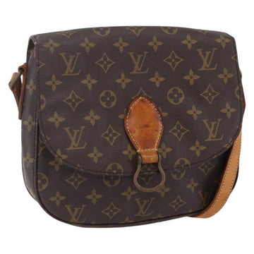 LOUIS VUITTON Monogram Saint Cloud GM Shoulder Bag M51242 LV Auth 150856