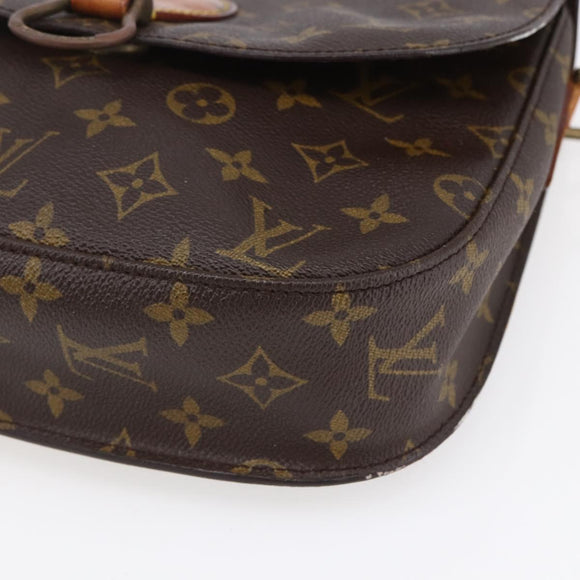 LOUIS VUITTON Monogram Saint Cloud GM Shoulder Bag M51242 LV Auth 150856